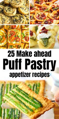 25 make ahead puff pastry appetizer recipes