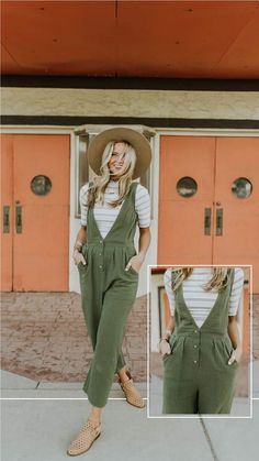 Teacher Outfits, How To Style, Spring Summer Fashion, Chic Style, Fall Outfits, Girl Fashion, Autumn Fashion, Overalls, Outfit Inspirations