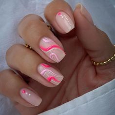 30 gorgeous pink nails designs perfect for summer or any time of year like Valentine's Day, etc. Bright hot pink to soft light pink nail ideas you can copy at home or bring to your salon to have them do. Trendy pink nail aesthetic from simple hearts to detailed designs. Nails 2022