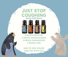 Very Helpful Essential Oils Tips For essential oils babies health Doterra Oil For Cough, Oils For Coughing, Oils For Cough, Terra Essential Oils, Essential Oil Roller Bottle Recipes, Cold Relief