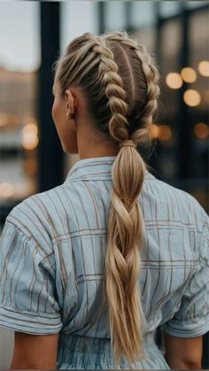 braids Black Hair Curly, Hairstyles Knotless, Korean Hairstyles, Blonde Ponytail, Sleek Ponytail Hairstyles, Hairstyles Kids, Simple Ponytails, Urban Trends