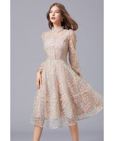 Get 10% off now! Buy l-5xl lovely embroidered knee length tulle party dress with long sleeves at cheap price online. Free stable shipping and pro custom service since 2009. Luxury Semi-formal Knee-length Belted Dress, Mid Length Dress Modest Sheer Mesh, Luxury Midi-length Dresses With Lace Collar, Luxury Floral Embroidered Knee-length Mini Dress, Luxury Floral Embroidered Knee-length Dress, Luxury Elegant Knee-length Vintage Dress, Luxury Knee-length Chiffon Dress For Women, Luxury Knee-length Elegant Vintage Dress, Luxury Knee-length Long Sleeve Evening Dress