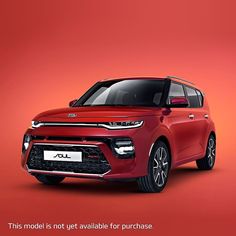 a red car is shown with the caption'this model is not available for purchase '