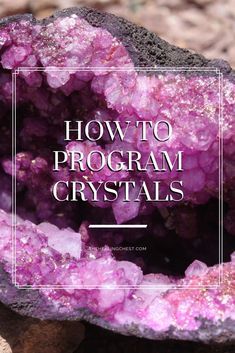 Learn how to program crystals. You can program crystals to help with your every day life. #crystalhealing #crystalmeaning #energyhealing #gemstones #crystalenergy #crystals How To Program Your Crystals, How To Program Crystals, Program Crystals, Clean Crystals, Crystals For Sleep, Raw Crystal Jewelry, Cleansing Crystals, Landscaping With Large Rocks