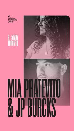 the poster for ma praevito and j p burrs