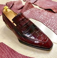 Upper Genuine Calf leather with texture Sole genuine leather Heel Leather Slip on Style Making time 7 to 10 days Elegant Red Monk Strap Shoes For Business, Burgundy Slip-on Leather Shoes For Business, Elegant Red Formal Moccasins, Red Formal Leather Shoes With Moc Toe, Formal Red Leather Shoes With Moc Toe, Elegant Red Tassel Loafers For Business, Elegant Burgundy Leather Slip-on Shoes, Elegant Burgundy Slip-on Leather Shoes, Burgundy Slip-on Dress Shoes For Business