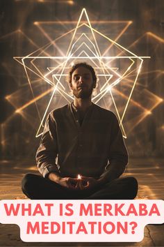 What is Merkaba meditation? Meditation Light, Meditation Images, Breathing Meditation, Kundalini Awakening, Channeling Energy, Power Of Meditation, Deep Meditation, Spiritual Tools, Meditation Benefits