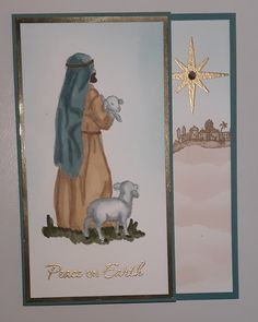 Lisa Curcio, Paper Trimmer, Stamp Blocks, Christmas Graphic, Bone Folder, The Fold, The Shepherd, Star Images, Peace On Earth