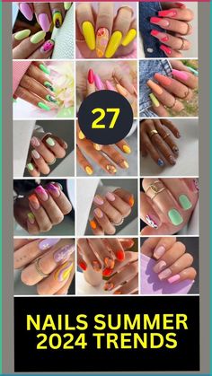 Spring is such a wonderful season to shake things up and refresh your nail game! With warmer weather, blooming flowers, and brighter days, it’s the perfect time to explore vibrant colors and playful designs. Whether you’re into soft pastels, bold florals, or artistic patterns, there’s a stunning array of spring nail designs just waiting for... Two Tone Nail Designs, Summer 2024 Trends, New Nail Trends, Fall Nail Trends, Art 2024, Spring Nail Designs, Colour Trends, Short Almond, With Nails