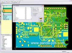 an electronic circuit board is shown in this screenshot