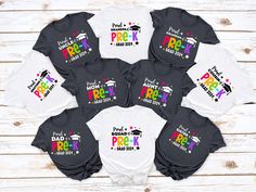 Preschool Grad Shirt , Proud Mom Of A Pre-K Graduate , Preschool Grad 2024,Kindergarten , Grad T-shirts for parents, Pre-K Graduation Shirts Celebrate the milestone of preschool graduation with our special collection of t-shirts, perfect for graduates and their proud parents. Our high-quality shirts are designed to commemorate this special occasion with style and comfort. Preschool Grad Shirt: Celebrate your little one's big achievement with this adorable and festive shirt. Perfect for graduation day and beyond, this shirt lets everyone know how proud you are. Proud Mom Of A Pre-K Graduate: Show your pride as a mom with this stylish shirt. It's a great way to commemorate your child's preschool graduation and share your joy with everyone around you. Preschool Grad 2024: Mark the year of you Grad Shirts, Pre K Graduation, Proud Parents, Kids Graduation, Preschool Graduation, Graduation Shirts, Festival Shirts, Proud Mom, Film Prints