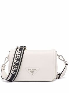 Shop Prada small Flou shoulder bag with Express Delivery - FARFETCH