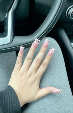 Hard Nail Designs, Nail Designs Ideas, Lilac Nails, Punk Nails, Duck Nails, Hard Nails, Glamour Nails, Colored Acrylic Nails, French Tip Acrylic Nails