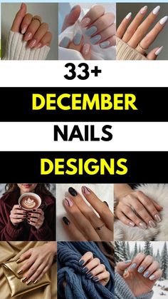 Nail Art Winter, Holiday Themed Nails, Trendy Nail Designs, Winter Manicure, Winter Whites, Ideas For Christmas, Art Winter