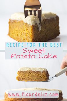 the recipe for the best sweet potato cake