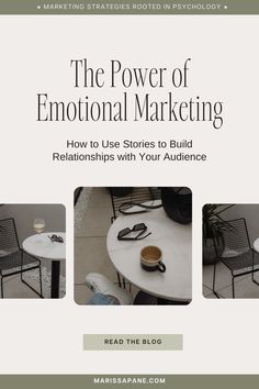 How to use stories to build relationships with your audience Emotional Marketing Ideas, Emotional Selling, Emotional Marketing, Emotional Branding, Product Marketing Ideas, Brand Storytelling, Brand Content Strategy, Storytelling For Business, Brand Storytelling Example