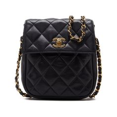 Chanel Mini Matelasse Chain Shoulder Bag Lambskin Black Approximately W15cm X H18cm X D4cm Chanel Mini, Chanel Bags, Chain Shoulder Bag, Limited Time, Black Color, Chanel, Bag Lady, Shoulder Bag, Chain