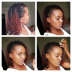 Styles For Natural Hair, Natural Braided Hairstyles, Hair Colorful, Natural Braids, Hair Twist Styles, 4c Hair