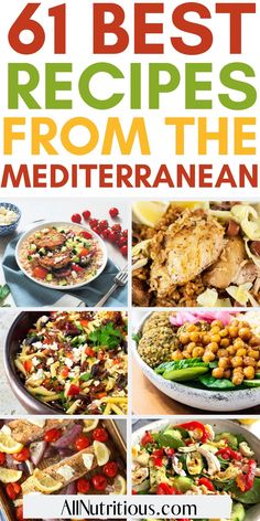 the best recipes from the mediterraneanan diet