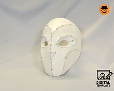 DIY Owl Mask Template for EVA Foam - Etsy Foam Mask Template, Foam Mask, Paper Mask Template, Diy Owl, Foam Props, Court Of Owls, Owl Face, Owl Mask, Plague Doctor Mask