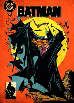 the cover to batman comic book