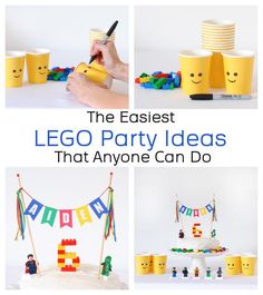 the easyest lego party ideas that anyone can do