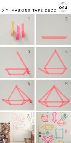 how to make a paper origami wall decoration