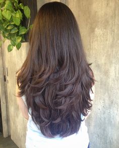 Long hair maketh long layers 👀 #haircutsforwomen #haircut #hair #longhair #layersandlayers #layerslayer #hairplay #hairstylist… Long Layered Hair Wavy, Indian Hair Cuts, Haircuts For Wavy Hair, Hairdo For Long Hair, Long Layered Hair