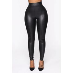 Black Faux Leather Vegan Leather High Waist Skinny Leggings Pants Faux Leather High Waist Skinny 96% Polyester, 4% Spandex Made In U.S.A New With Tag Size S = 2-4 Size M = 6-8 Size L = 10 Model Is Wearing Size S If You Have Any Questions, Please Let Me Know Thank You For Stopping By My Boutique To Read Reviews; Go To My Boutique Page By Clicking On My Username, Then Click On About And Then Scroll To Received Love Notes Leggings, Skinny Pants, High Waist Leggings, High Waist Pants, Leather Leggin Club Leggings For Fall, Sleek Leather Pants For Fall Clubbing, Sleek Leather Pants For Club In Fall, Black Faux Leather Leggings For Club, Chic Leggings For Club Wear, Black Faux Leather Club Leggings, High Waist Leggings For Fall Clubbing, Fall High Waist Club Leggings, Sleek High-waist Leggings For Going Out