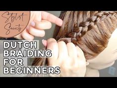 Learn How To French Braid Step By Step, How Yo French Braid Hair, How To Braid Someones Hair, Underhand Braids, Dutch Braid For Beginners, Double Dutch Braids Tutorial, Easy Dutch Braid, Underhand Braid, Dutch French Braid