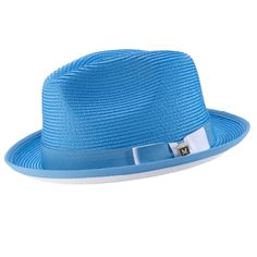 Introducing our Innovique Collection Aqua White Bottom Braided Stingy Brim Pinch Fedora Hat, a timeless piece for your wardrobe. Crafted with a matching grosgrain ribbon and a pinch crown, this hat exudes style and sophistication. The stingy brim, measuring 1 7/8 inches, adds a modern touch. With no lining and available in various sizes, this hat offers both comfort and versatility. Stylish braided stingy brim pinch fedora hat Features a white bottom and matching grosgrain ribbon Pinch crown des Braided Ribbon, Banded Collar Shirts, Mens Hats Fashion, Front Braids, Mens Hats, French Cuff Shirts, Tall Boys, Hats Fashion, Hat Size Chart