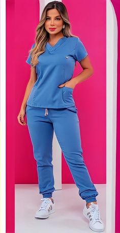 Work Dresses Professional, Scrubs Pattern, Jogging Style, Scrubs Dress