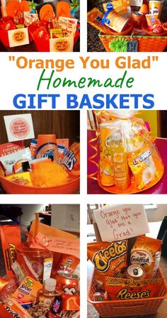 orange you glad homemade gift baskets