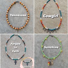 Western Fashion Jewelry, Costal Cowgirl, Western Bracelets, Cowgirl Accessories, Country Jewelry, Western Necklaces, Beaded Jewelry Necklaces, Diy Jewelry Necklace, Cowgirl Jewelry