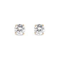 The'se men's 14k gold filled round diamond cz 6mm stud earrings are just the right size! Prong set in 14 karat gold plated metal  each of these earrings is 3/4 carat  and adds just the right amount of sparkle for him. Whether you're going to wear these alone  or with other jewelry  men  you'll really look impressive.  Details: • 3/4 Carat CZ Stones • Gold Filled Metal • Comfortable 0.5 Gram Per Earring Coordinates Jewelry, Jewelry Men, Monogram Jewelry, Cz Stud Earrings, Stone Gold, Engraved Jewelry, Cz Stone, Birthstone Jewelry, Round Diamond