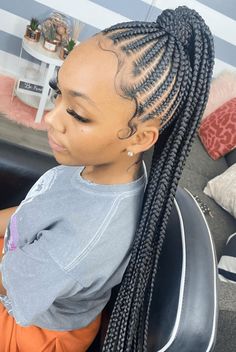 Straight Up Hairstyles, Braided Ponytail Hairstyles