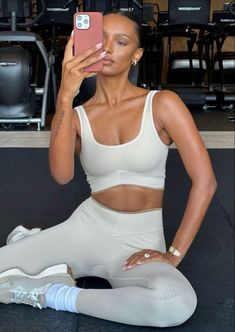 Kendall Jenner Workout, Jasmin Tookes, Modest Gym Outfit, Cute Outfits With Leggings