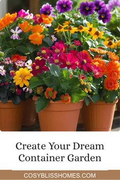 Pin on creating a stunning container garden with ideal plants and florals. Perfect for patios and balconies, this guide provides tips on selecting attractive arrangements. Balcony Patio, Attract Butterflies, Brings Joy