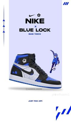 Nike x Blue Lock Shoes Wallpaper, Nike Shoes For Sale, Guys Clothing Styles, Latest Shoe Trends, Shoes For Sale, Blue Pin, Cute Nikes, Cool Outfits For Men