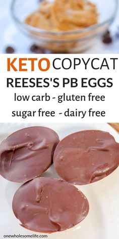 keto copycat reese's pb eggs that are too delicious to pass up