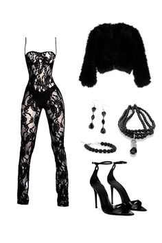 Strip Outfits Clubwear, Revealing Outfit Casual Baddie, 90s Stage Outfits, Singer Performance Outfits, Cute Performance Outfits, Seductress Outfit, Bad Romance Outfit, Black Polyvore Outfits, Bar Dress Outfits Night