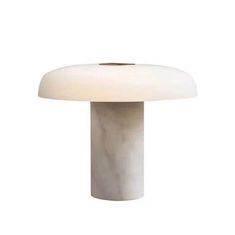 an image of a mushroom lamp on a white background