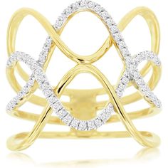 Royal 14K Yellow Gold Ladies Diamond Ring - 0.25 Carat Elegant Diamond Ring Fine Jewelry, Elegant Design Diamond Ring Fine Jewelry, Jewelry Appraisal, Diamond Education, Ladies Diamond Rings, Ring Pendant Necklace, Royal Jewelry, Womens Wedding Bands, Custom Jewelry Design