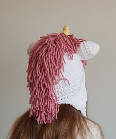 "Crochet hat- UNICORN Fun hat for everyday or as a Halloween costume. Kids really love it! And there will be lots of compliments for sure *That's what the customers say :) Choose your size using drop- down menu. Available sizes: -Baby 1-3 month 13-15'' (33-38cm) -Baby 3-6 month 15-17'' (38-43cm) -Baby 6-12month 16-19'' (41-47cm) -Toddler 1-3 year 18-20'' (46-50cm) -Child 3-10year 9-21'' (49-52cm) -Teen/ Women Small 21-22'' (53-56cm) -Women Large/ Mens 23-24''(58-61cm) Children's head sizes vary White Beanie For Halloween, Fun Adjustable Costume Hat, Fun Costume Hat, Adjustable Fun Costume Hat, Cute Crochet Hat With Curved Brim, Adjustable Fun Crochet Cap, Fun White Brimmed Mini Hats, Fun White Costume Hats And Headpieces, Playful Adjustable Mini Hats For Costumes