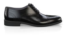 Men`s Derby Shoes are handcrafted by individual order. Upper material is made by leather. Insole and lining materials - leather. Your new shoes will be handcrafted especially for you and delivered for free to your home or office in 1-2 weeks. Included option for free return and remake if the shoes do not fit.Only now all this is available at an exclusive price of $214.00.Proceed with you order now. Black Cap Toe Dress Shoes For Galas, Luxury Black Dress Shoes With Leather Lining, Luxury Black Oxfords With Rubber Sole, Modern Black Oxfords For Galas, Black Cap Toe Leather Shoes For Galas, Black Leather Shoes With Rubber Sole For Galas, Black Lace-up Brogue Shoes For Galas, Luxury Black Plain Toe Lace-up Shoes, Luxury Black Calf Leather Shoes