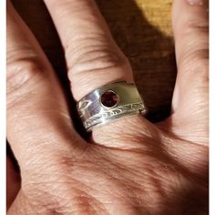 Spoon ring, birthstone, spoon rings, birthstone ring, garnet, January birthday, garnet crystal, birthday gift for her Red Garnet Crystal, Aquarius Girl, Aquarius Birthday, January Birthstone Rings, January Birthday, Garnet Crystal, Spoon Ring, Ring Birthstone, Spoon Rings