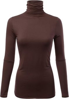 FASHIONOLIC Womens Premium Long Sleeve Turtleneck Lightweight Pullover Top Sweater (S-3X, Made in USA
#fashion #fashionista #fashionable #style #stylish #elega Turtleneck T Shirt, Fitted Turtleneck, Wool Shirt, Blouse Sleeveless, Turtleneck Top, Top Sweater, Long Sleeve Turtleneck, Turtle Neck Top, Amazon Women