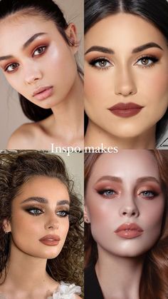 True Autumn, Deep Autumn, Dark Autumn, Soft Autumn, Fall Makeup, Color Analysis, Warm Autumn, Aesthetic Makeup, How To Make Hair