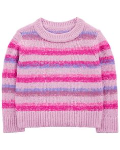 Easy to throw on with all her favorite OshKosh denim, this soft sweater will keep your girl warm and cozy all season long. Carter Kids, Soft Sweater, Pink Kids, Kids Sweater, Softest Sweater, Girls Sweaters, Striped Sweater, Shop Clothing