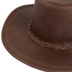 Minnetonka Leather Fold Up Reinforced Brim Hat  This portable leather hat folds up to fit inside your pocket or bag, so it's easy to bring along anywhere. Designed with a specially reinforced brim, this foldable hat easily springs back to its original shape. Made from the quality leather, this wide brimmed hat will protect you from the sun and other elements Mother Nature throws your way. Wide Brimmed Hat, Leather Hat, Brimmed Hat, Leather Hats, Wide Brimmed Hats, Brim Hat, Folded Up, Leather Care, Wide Brimmed